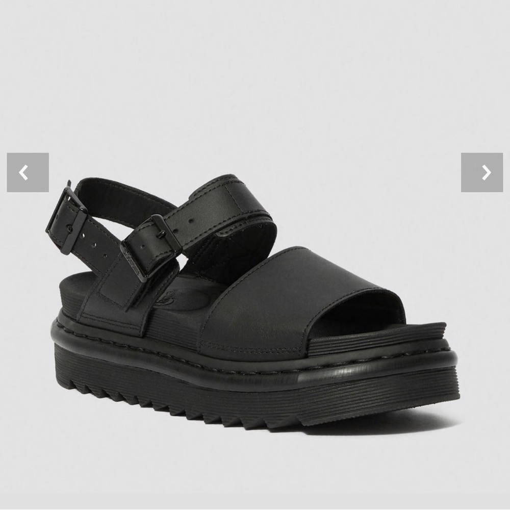 Dr Martins platform sandals